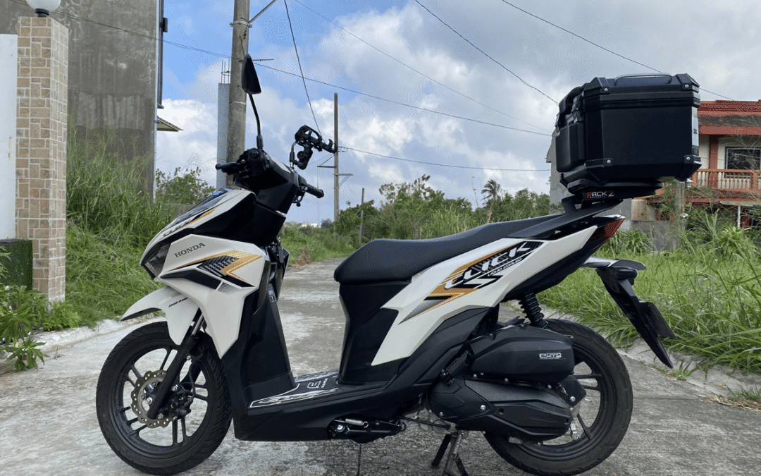 HONDA CLICK V3 with Top Box